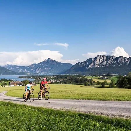 شقة Apartment Ferienwohnung Das Unterach Am Attersee اونتراتش إم أترسي