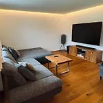 Daire Apartment Ferienwohnung Das Unterach Am Attersee