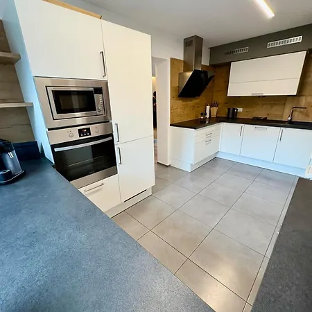 Daire Apartment Ferienwohnung Das Unterach Am Attersee