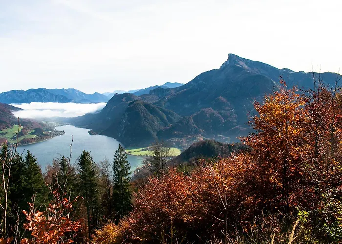Daire Apartment Ferienwohnung Das Unterach Am Attersee